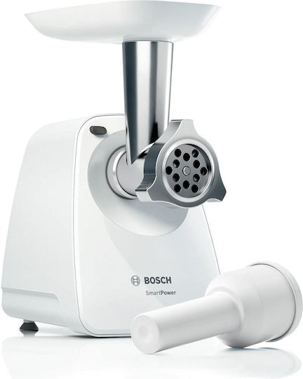 Bosch Μηχανή Άλεσης Κιμά 1500W Λευκή
