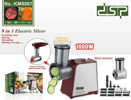 DSP Μηχανή Άλεσης Κιμά 400W Γκρι