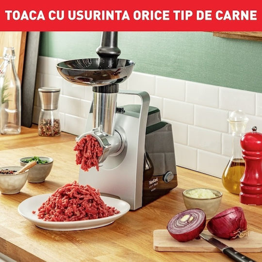Tefal Μηχανή Άλεσης Κιμά 1400W Μαύρη