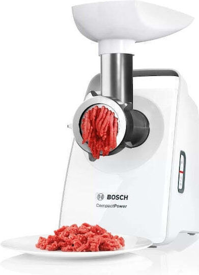 Bosch Μηχανή Άλεσης Κιμά 2000W Λευκή