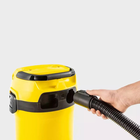 Karcher WD 3 V-17/6/20 CAR Vacuum Wet / Dry 1000W with Plastic Bin 17lt