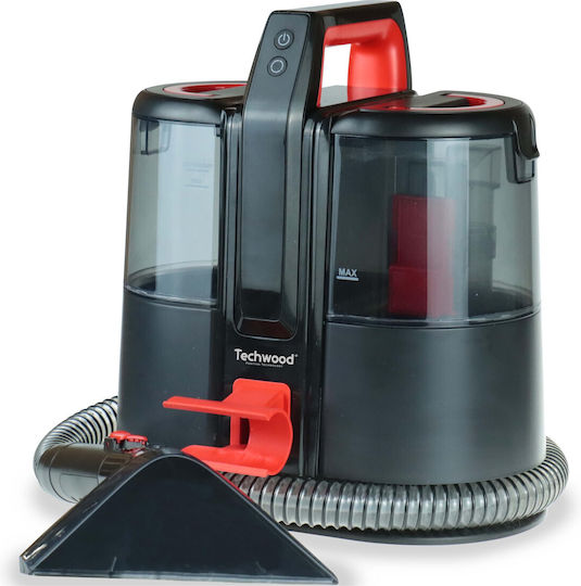 Techwood Rechargeable Vacuum Wet / Dry with Plastic Bin 2.35lt