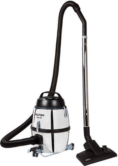 Nilfisk GM 80C Прахосмукачка За Течности / Твърди 900W с Пластмаса Контейнер 6.25лт