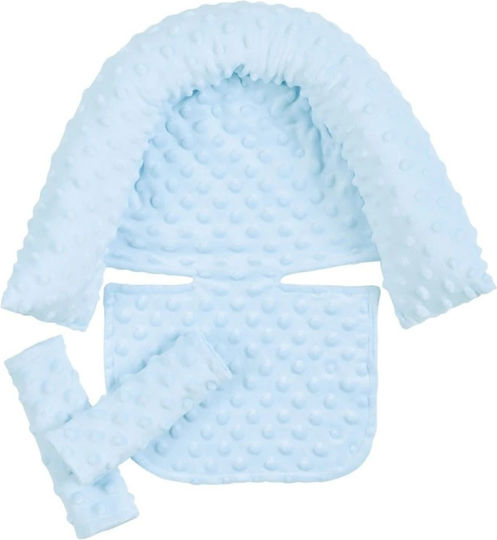 Car Seat Cushion Newborn Baby Blue Mink