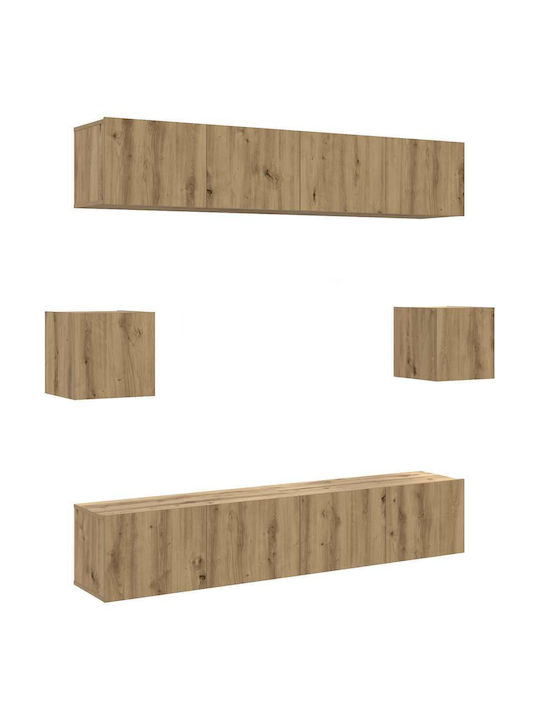 Unitate TV pentru sufragerie Technical Oak L80xÎ