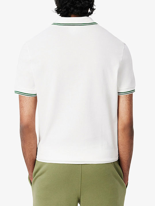 Polo Short Sleeve White Shirt