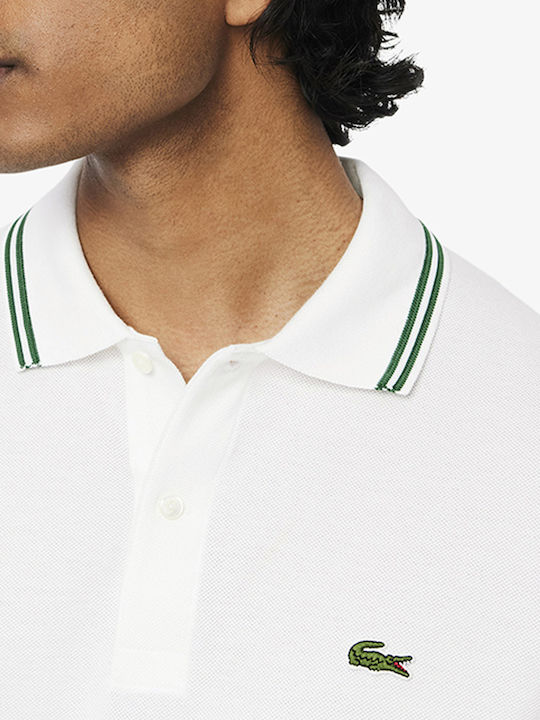 Polo Short Sleeve White Shirt