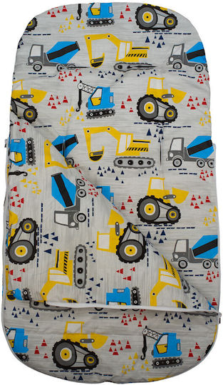 Sac de picioare pentru cărucior Multicolor