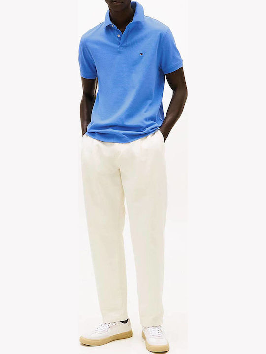 1985 Polo Bluza Tricou Cu Mânecă Scurtă Albastru Deschis