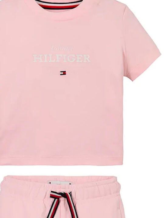 Kids' Set with Shorts Summer 2pcs Pink