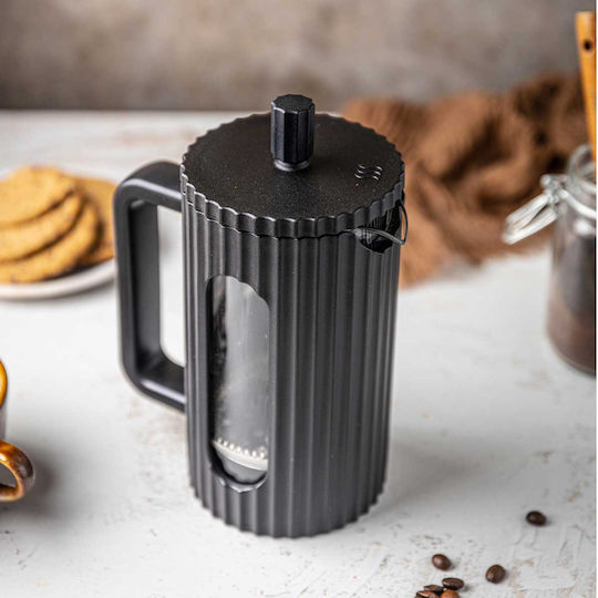 Klausberg Cafetieră cu Filtru Manual Din Plastic Neagră 600ml