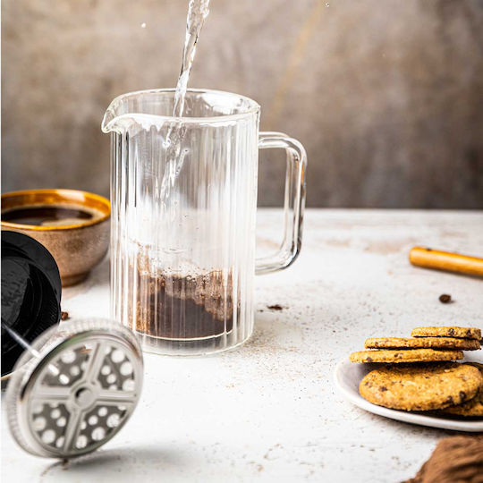 Klausberg Cafetieră cu Filtru Manual din Oțel Inoxidabil Auriu 350ml