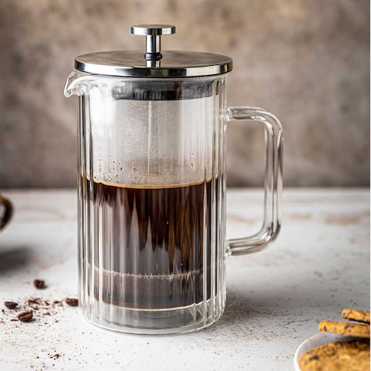 Klausberg Cafetieră Cu Filtru Manual Din Oțel Inoxidabil Maro 600ml
