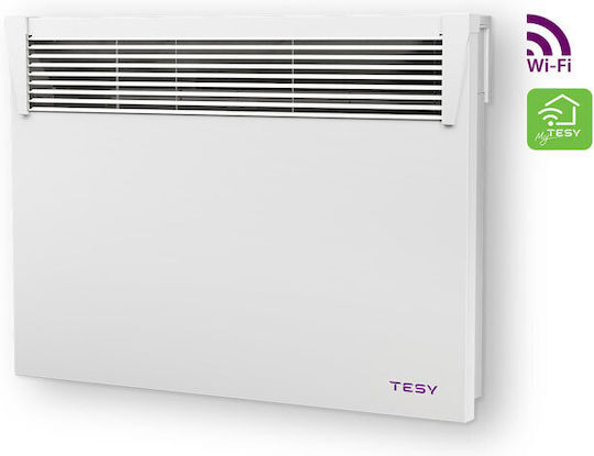 Tesy N 031 150 EI CLOUD Θερμοπομπός Τοίχου 1500W με Ηλεκτρονικό Θερμοστάτη και WiFi 63x45cm Λευκός