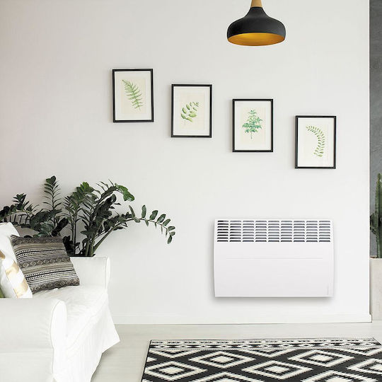 Atlantic F120 Convector Heater Wall 2000W with Electronic Thermostat and WiFi 76.1x46.1cm White