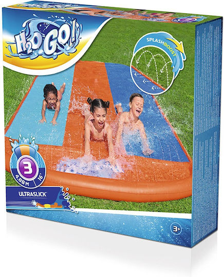 Bestway Saltea Gonflabilă H2OGO Triple Slide Cu Tobogan Pentru 3+ Ani