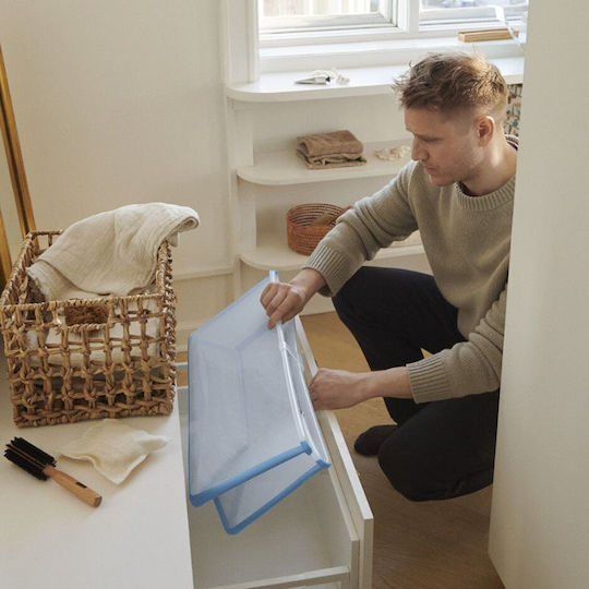Stokke Cadă pliabilă pentru bebeluși Flexi Bath cu termometru Albastru