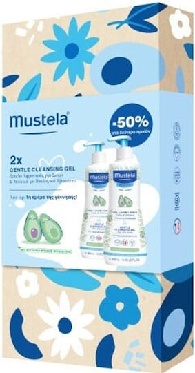 Mustela Gel Καθαρισμού, Σαμπουάν και Αφρόλουτρο Bio 500ml με Αντλία