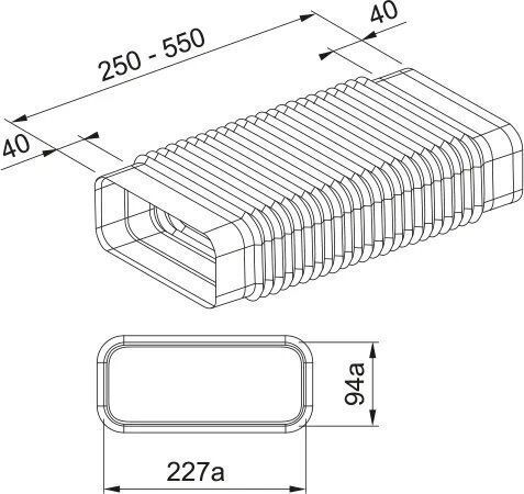 Franke Filtru De Schimb Pentru Hotă Compatibil Cu Franke 22.7x9.4cm