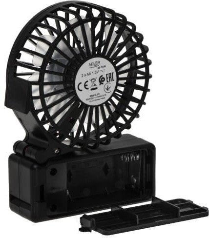 Adler Ανεμιστηράκι USB Μαύρο AD 7336