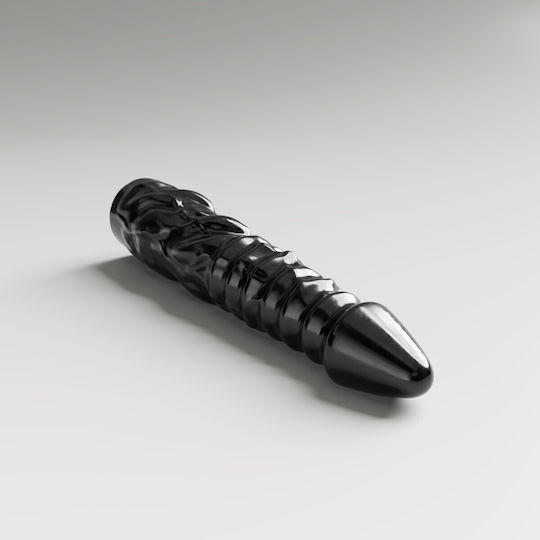 All Black Πρωκτικό Dildo XXLarge Μαύρο