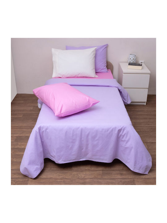 Viopros Cotton Baby Quilt 120x160cm Lila