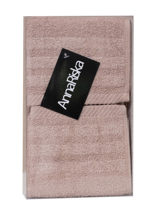 Σετ 3 Πετσέτες Χεριών 30x50 Συσκευασία Δώρου Spa 4 Linen