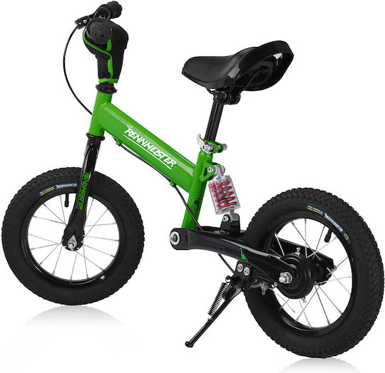 Deuba Детски велосипед за баланс Зелен