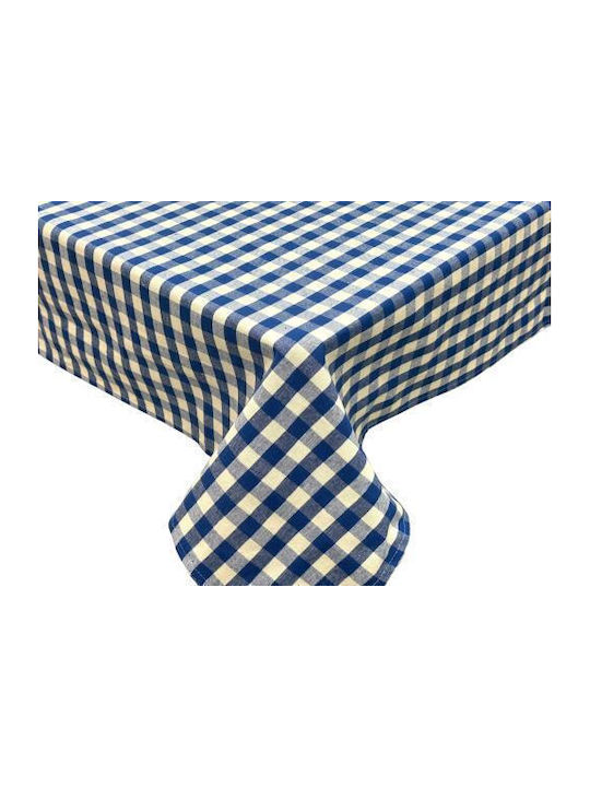 Linea Home Tablecloth Linen Blue 150x220cm