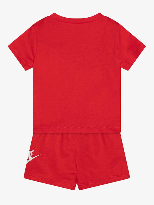 Nike Kids Set with Red Shorts 2 Pieces