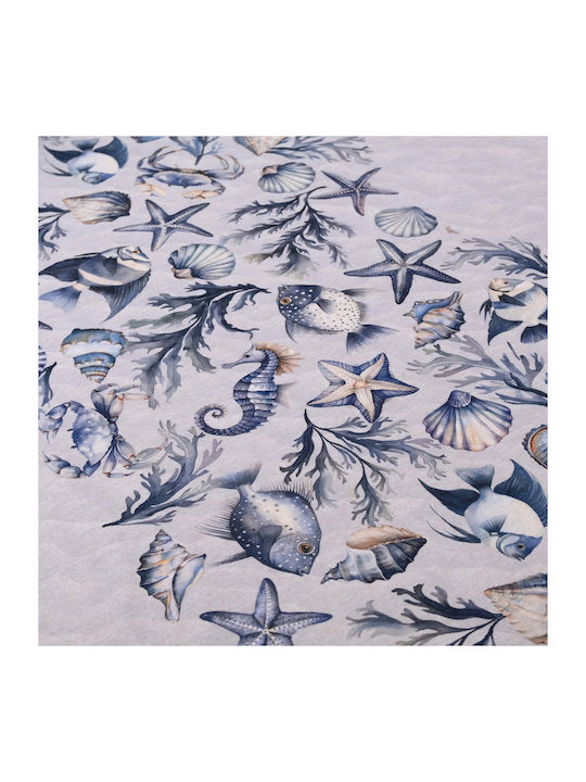 Viopros Tischtuch Muschel Shell 140x220cm