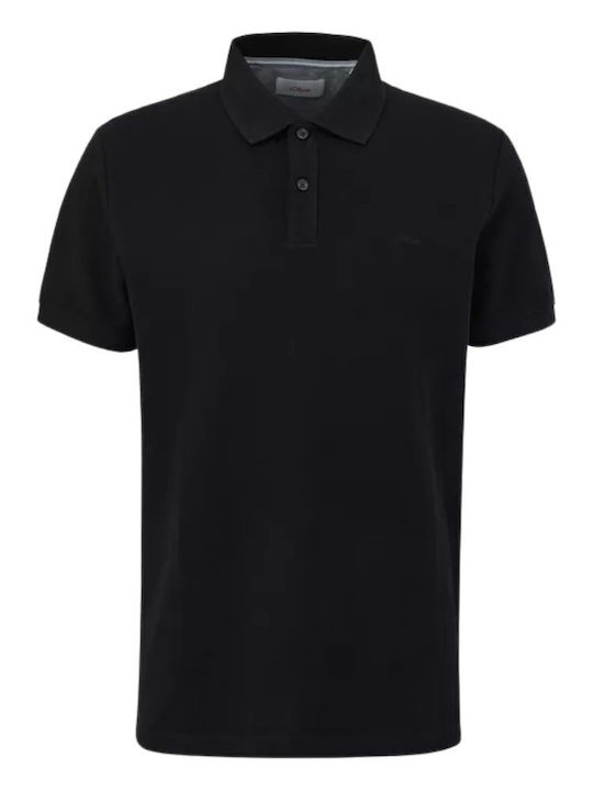 Red Label Polo T-shirt Μαύρο