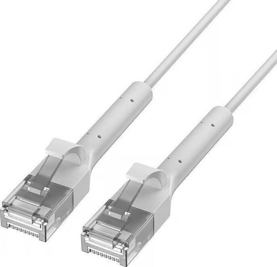 Extralink U/FTP (STP) Kat.6 Ethernet-Netzwerkkabel 1m Weiß
