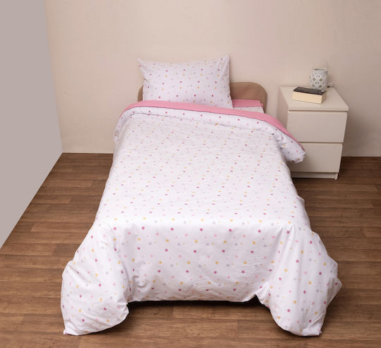 Viopros Set Pilotă Semi-dublu 180x240cm Roz 2buc