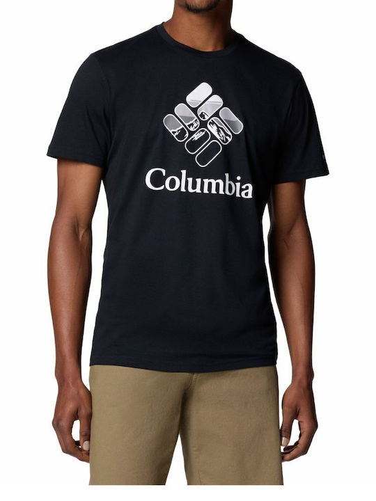 Rapid Ridge T-shirt Black, Heavenly Stacked Gem