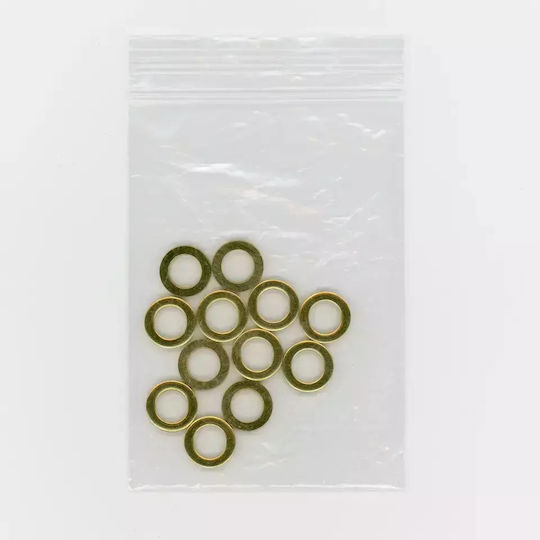 Verpackungstaschen Zipper Transparent 25x35cm Mit Loch 100 Stück