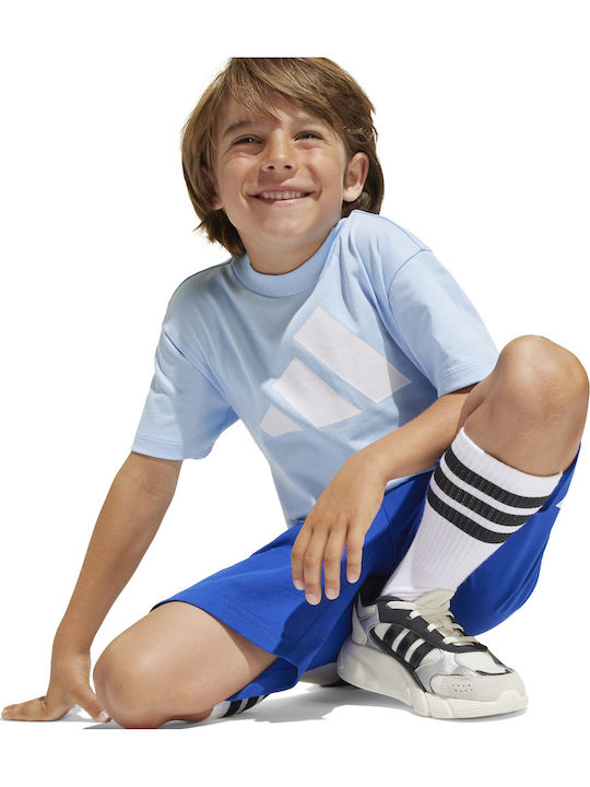 Kids' Set with Shorts Summer 2pcs Blue Essentials