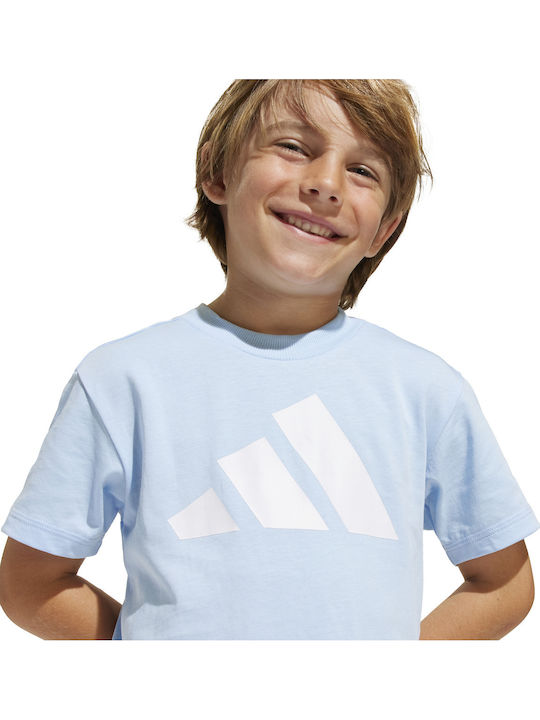 Kids' Set with Shorts Summer 2pcs Blue Essentials