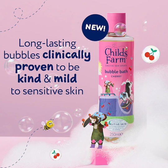 Childs Farm Kids' Bubble Bath with Cherry in Foam Form 250ml