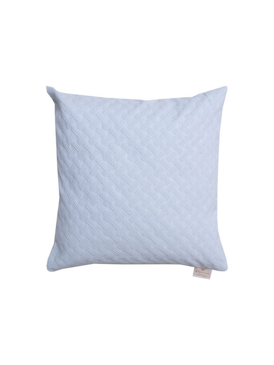 Viopros Sofa Cushion Light Blue 42x42cm