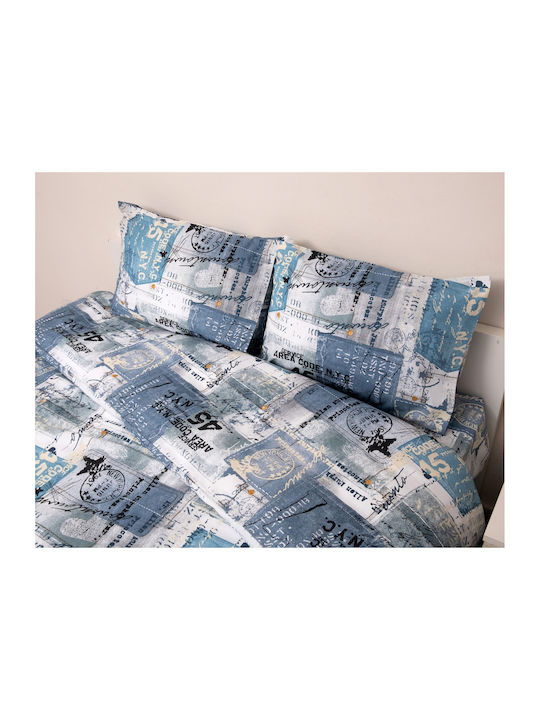 Viopros Viopros Duvet Cover Single 160x240 Blue