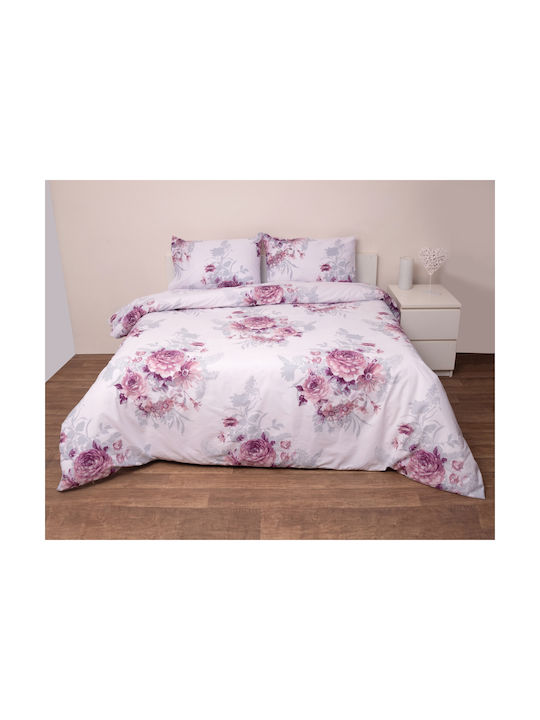 Viopros Set Pillowcases with Envelope Cover White 50x70cm