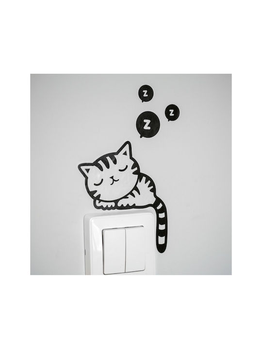 Gadget Master Αυτοκόλλητο Sleepy Kitty Cat