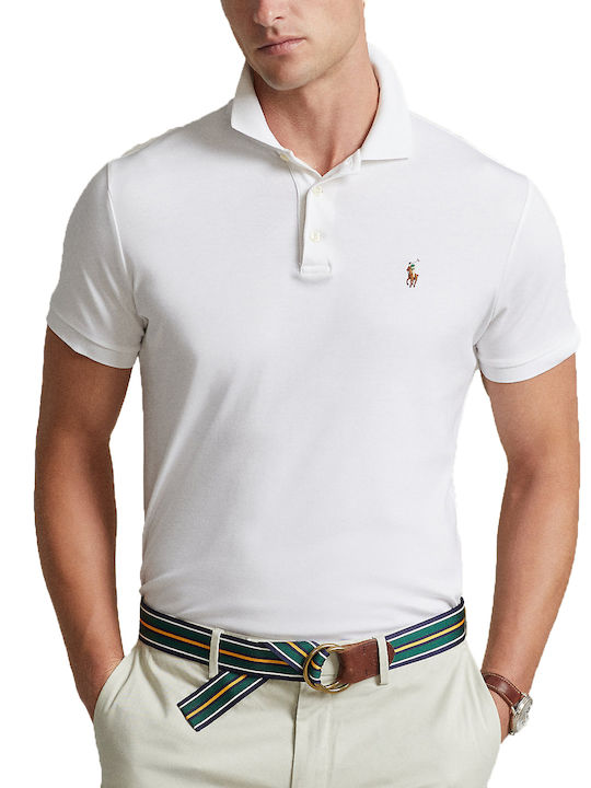 Polo Short Sleeve White Blouse