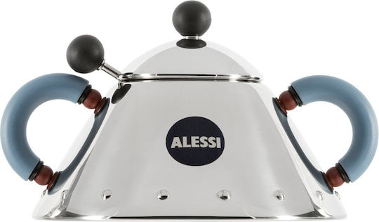 Alessi Bol de zahăr Servire Metalic Gri 1buc
