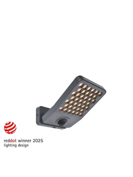 Lutec Wall-Mounted Outdoor Light 14.1x22.2x12.4εκ.