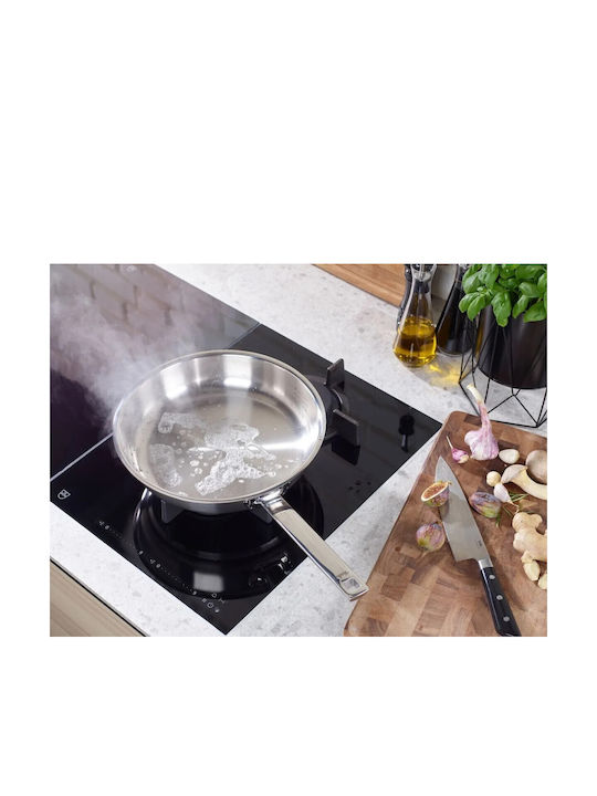 Fissler Profi Τηγάνι από Ανοξείδωτο Ατσάλι 24cm