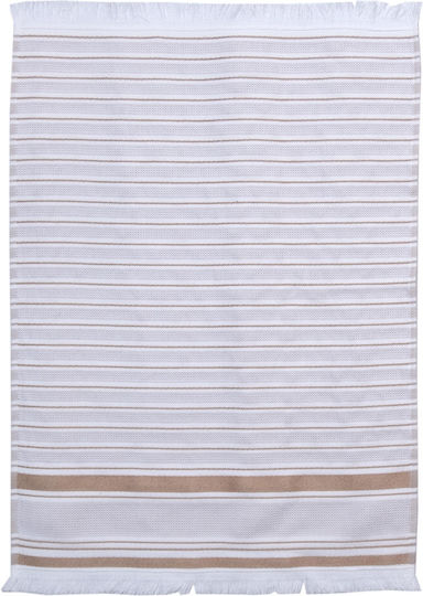 Anna Riska Prosop de ceai din 100% Bumbac în Culoarea Bej 50x70cm