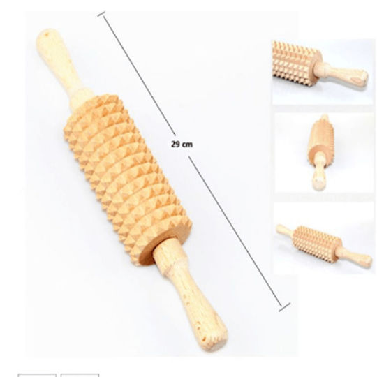 Giszben Holz Nudelholz 29cm Ø5.5cm 1pcs