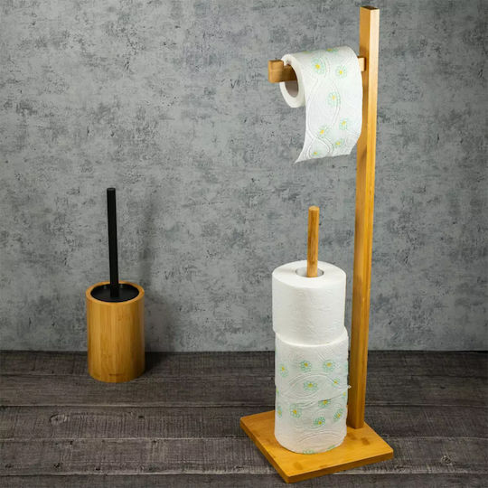 KING Hoff Papierhalter Bamboo Beige